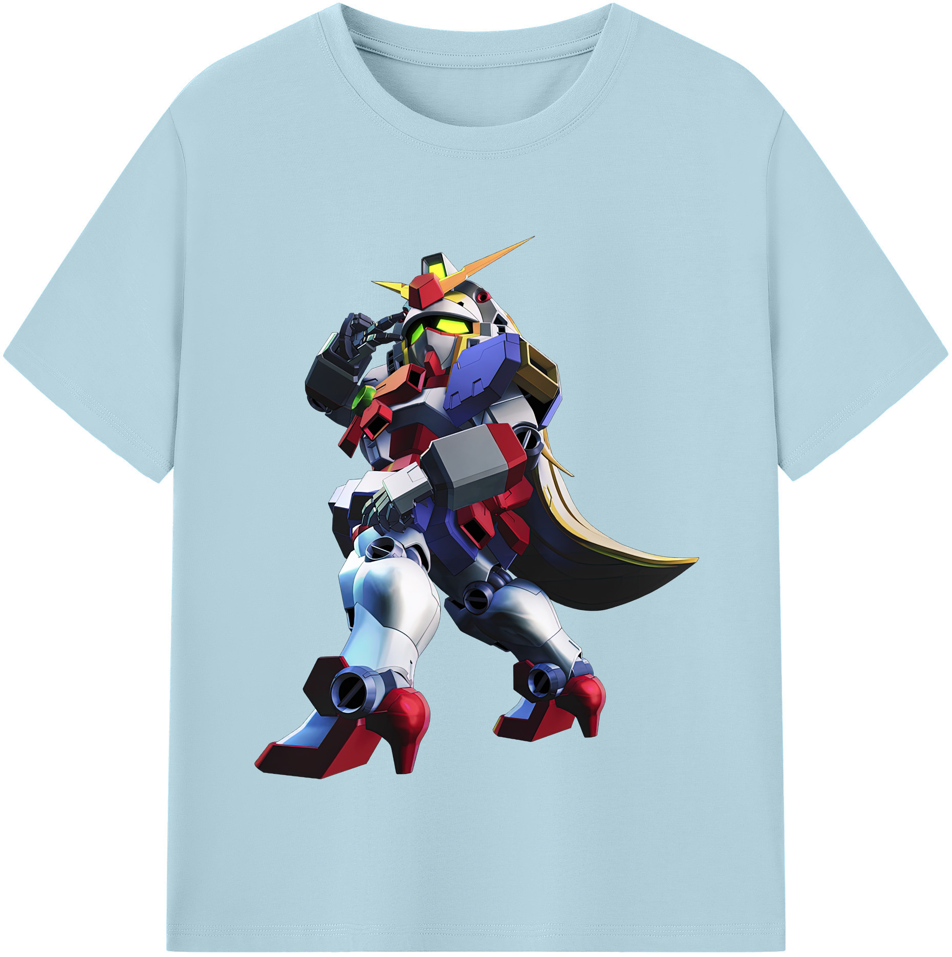 （画像用） 機動戦士ガンダム Mobile Suit Gundam 綿100％半袖Tシャツ（フロントプリント）